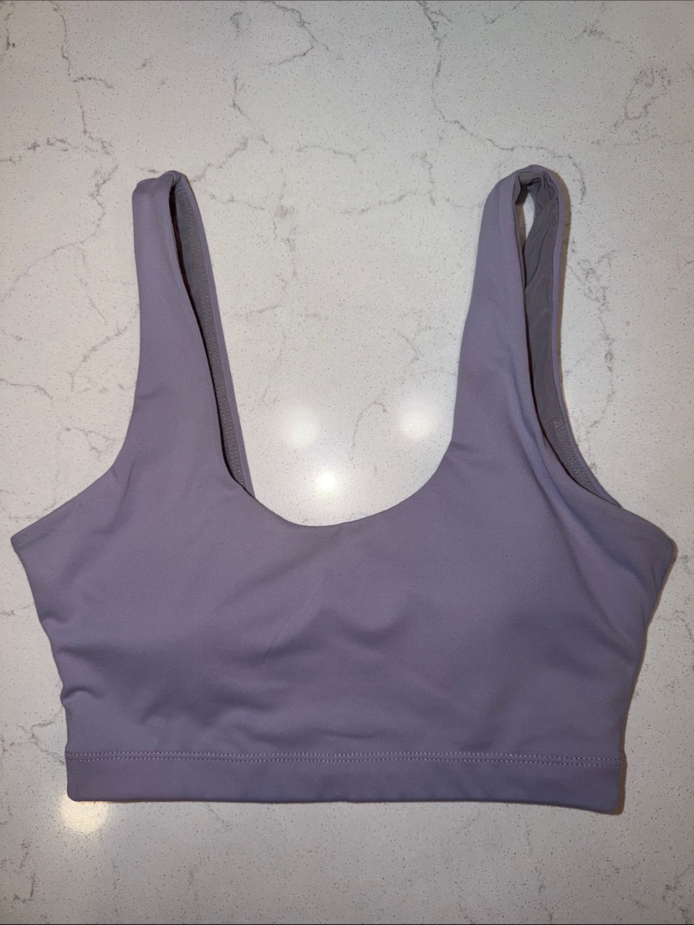 Balance Athletica Lavender Scoop Sports Bralette